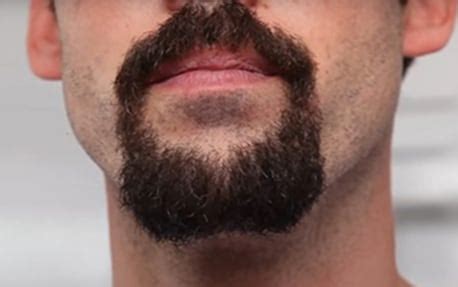 Goatee skägg